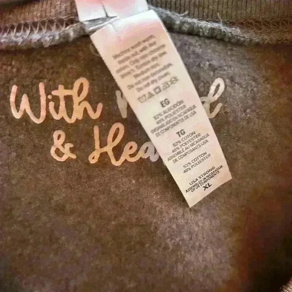 Bella + Canvas fleece collection long sleeve crew neck graphic crop sweatshirt - Picture 6 of 6